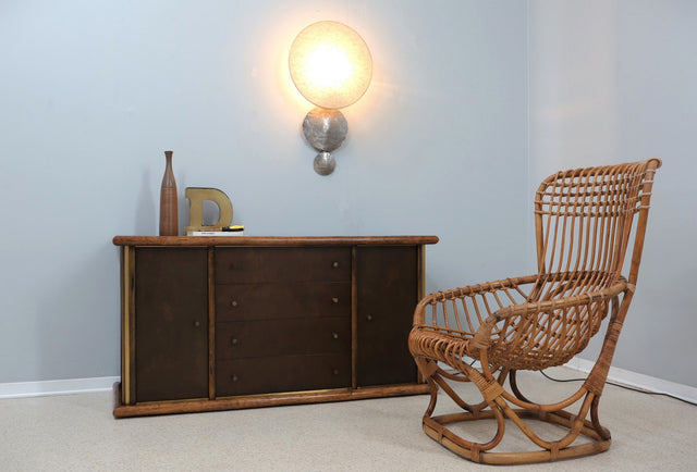 Brutalist wall lamp 1970s, set of 5