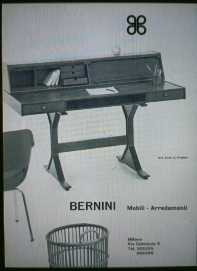 Writing desk by Gianfranco Frattini for BERNINI 1960s