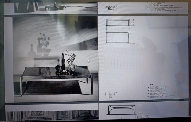 Fontana Arte mod. 2145 coffee table 1968