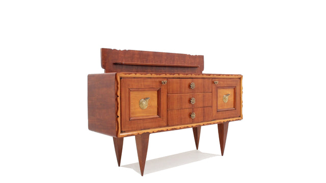 1940s Pier Luigi Colli design deco bar cabinet