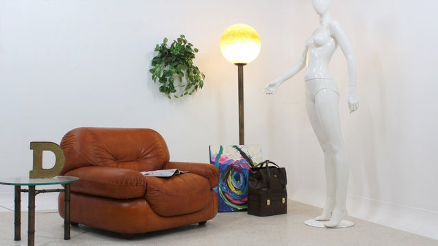 Giorgio de Ferrari murano glass floor lamp by VeArt 1970s