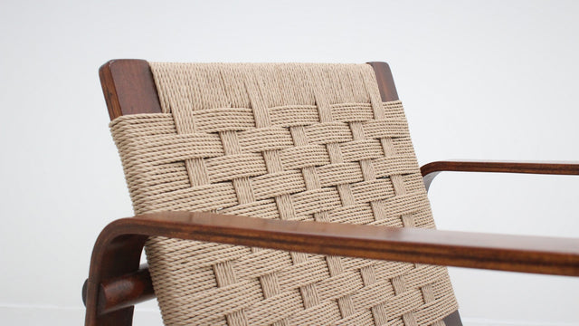 Lounge chair by Giuseppe Pagano for Gino Maggioni 1940s