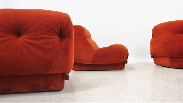 Nuvolone modular sofà Rino Maturi design, MiMo 1970s