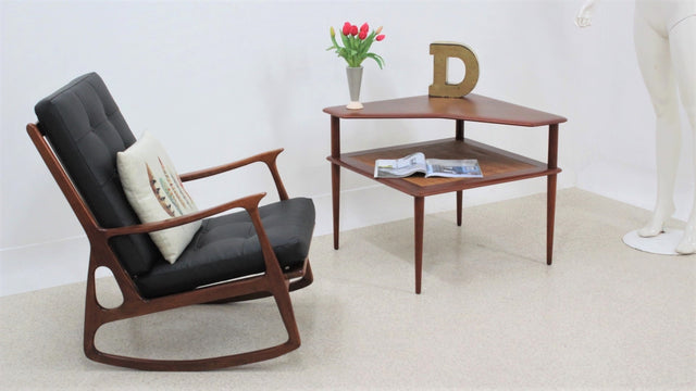 Teak coffee table Peter Hdvith and O. Molgaard for France and Sons 1960s