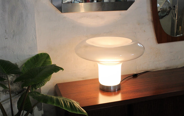 Angelo Mangiarotti Lesbo table Lamp, ARTEMIDE 1970