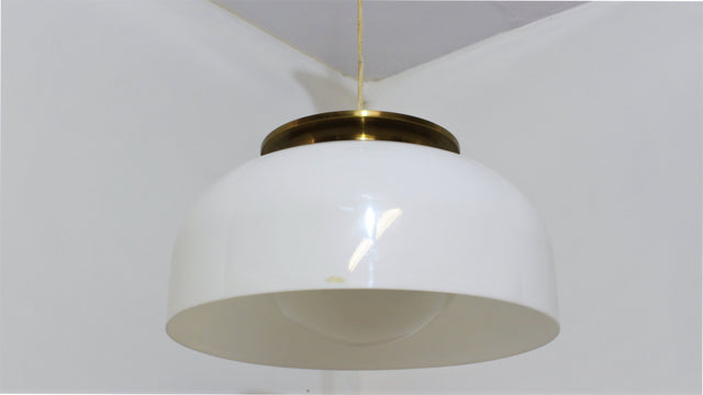 Luigi Massoni pendant lamp Guzzini 1970s