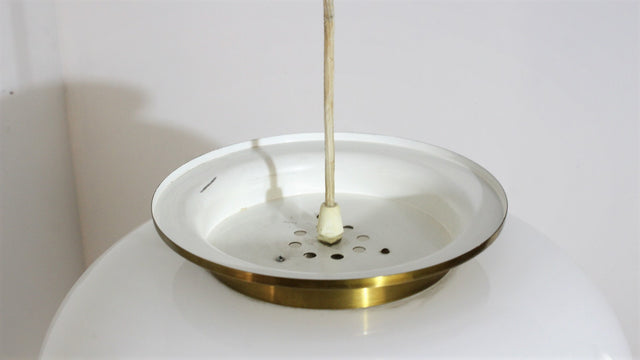 Luigi Massoni pendant lamp Guzzini 1970s