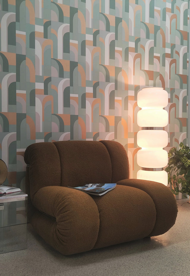 AV Mazzega murano glass floor lamp 1960s