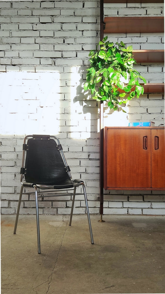 Les Arcs chairs Charlotte Perriand design 1960s, set of 5