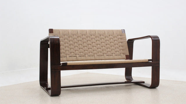 2-seater sofà Giuseppe Pagano for Gino Maggioni 1940s