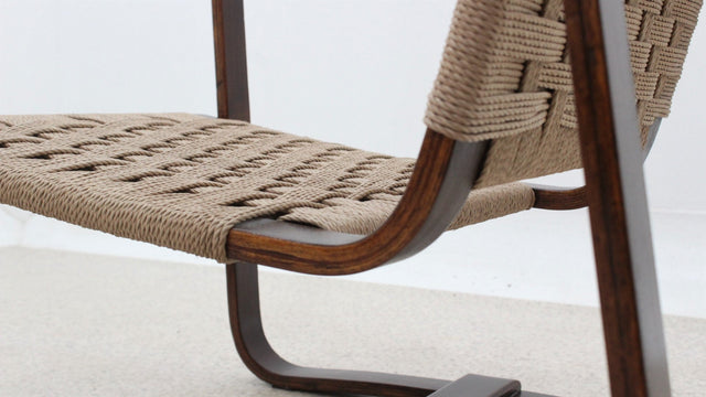 Giuseppe Pagano armchairs design for Gino Maggioni 1940s