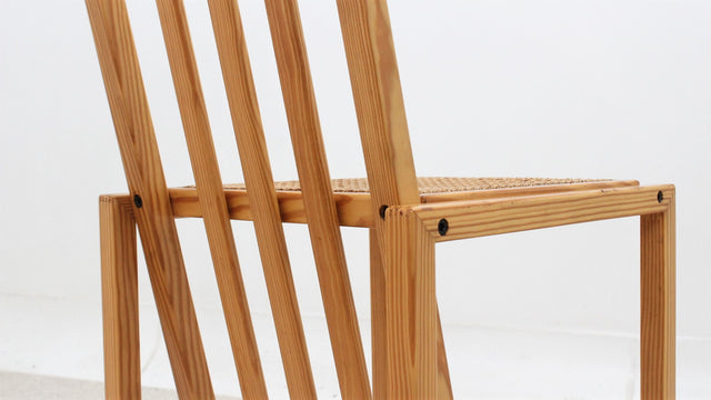 Vintage douglas wood chairs 1970s, set of 6