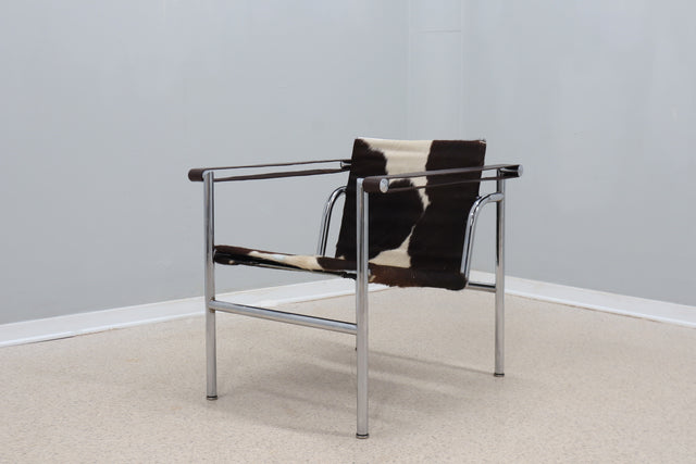 LC1 pony armchair original Cassina 1970s