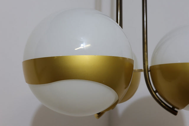 Lamperti hanging / pendant chandelier 1970s