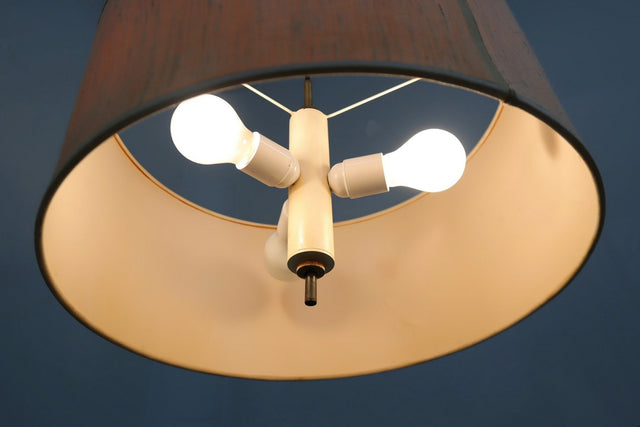 Mid century extendable hanging wall lamp 1950s