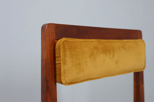 Mid century high back chair Italy 1950s