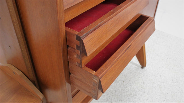 Vintage teak bookshelves AV Arredamenti 1960s