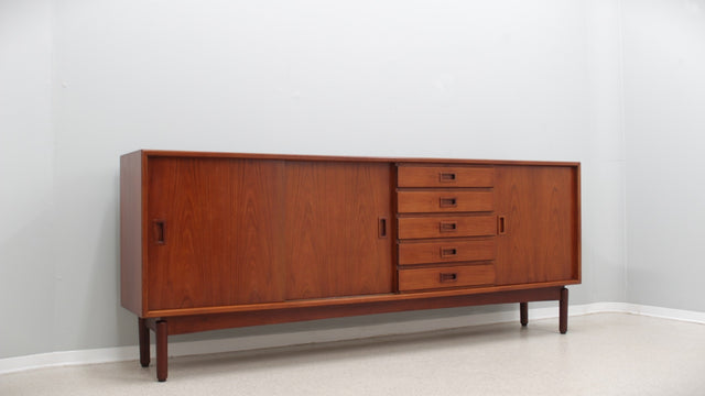Mid century SAPORITI teak sideboard 1960s