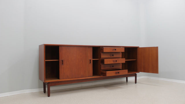 Mid century SAPORITI teak sideboard 1960s