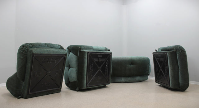 Nuvolone vintage modular sofà 1970s