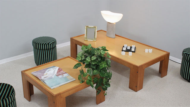 Low tables MOD. 771 Afra & Tobia Scarpa, CASSINA 1970s
