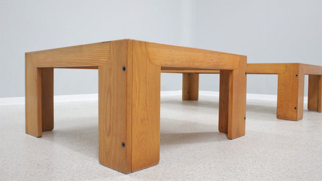 Low tables MOD. 771 Afra & Tobia Scarpa, CASSINA 1970s