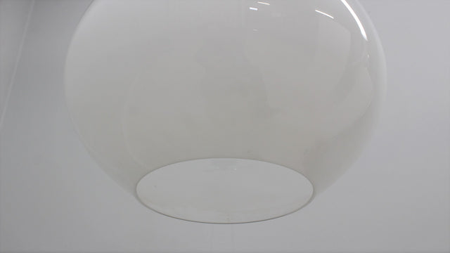 A. Pianon glass hanging lamp VISTOSI 1960s