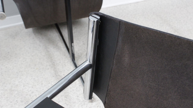 W. Katavolos T Chairs ICF 1980s, set of 4