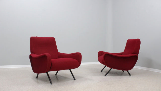 Lady armchairs Marco Zanuso ARFLEX 1950s
