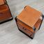 Giuseppe Pagano 1940s nightstands bentwood Italian design Nachttische Comodini vintage mesitas legno curvato de noche y chevet chic & minimalist.