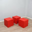 Vintage Hocker 60er Vintage bar stools tabourets vintage 1960 in vintage fiberglass stools e tables cubiques rouges.