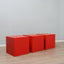 Vintage Hocker 60er Vintage bar stools tabourets vintage 1960 in vintage fiberglass stools e tables cubiques rouges.