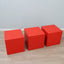 Vintage Hocker 60er Vintage bar stools tabourets vintage 1960 in vintage fiberglass stools e tables cubiques rouges.