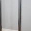 Vintage 1970s Lamperti floor lamp, Italian Space Age design. Chrome metal standing lamp featuring three tubular columns 