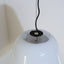 1970s Lamperti Giglio pendant lamp in hand-blown Murano glass. Lampadario Murano Lamperti anni 70. Suspension verre Murano. Muranoglas Hängelampe.