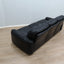 1970s Piumotto 3-seater sofa by Arrigo Arrigoni for Busnelli. Divano vintage pelle nera. Canapé italien en cuir noir. 1970er Leder Couch.