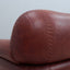 3 seater vintage leather sofa MOBIL GIRGI 1970s