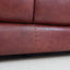3 seater vintage leather sofa MOBIL GIRGI 1970s
