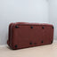 3 seater vintage leather sofa MOBIL GIRGI 1970s