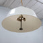 1970s Sergio Asti for Kartell Model 4003 opaline white acrylic pendant light
Suspension vintage en acrylique blanc opalin années 70.