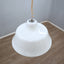 1970s Sergio Asti for Kartell Model 4003 opaline white acrylic pendant light
Suspension vintage en acrylique blanc opalin années 70.