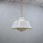 1970s Sergio Asti for Kartell Model 4003 opaline white acrylic pendant light
Suspension vintage en acrylique blanc opalin années 70.