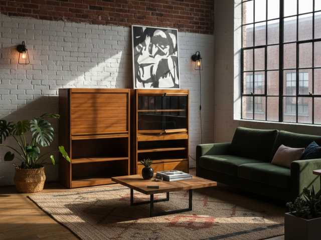 1960s 4D cabinets by Angelo Mangiarotti for Molteni, finished back with wheels. Mangiarotti 4D, meuble Molteni, mobile 4D vintage, Schrank Mangiarotti. (149 characters)