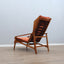 Studio Tecnico Cassina Meda 1950s armchair e poltrona vintage design. Ufficio tecnico cassina 811 chair Cassina restaurado in Mid-Century-Modern Sessel Dralon Samt.