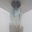 Murano glass cascade chandelier by AV Mazzega 1970s