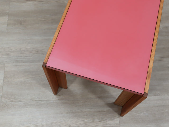 Tavolini Mod. 778 Afra & Tobia Scarpa Tables basses Cassina bed side Larch Wood coffee table 