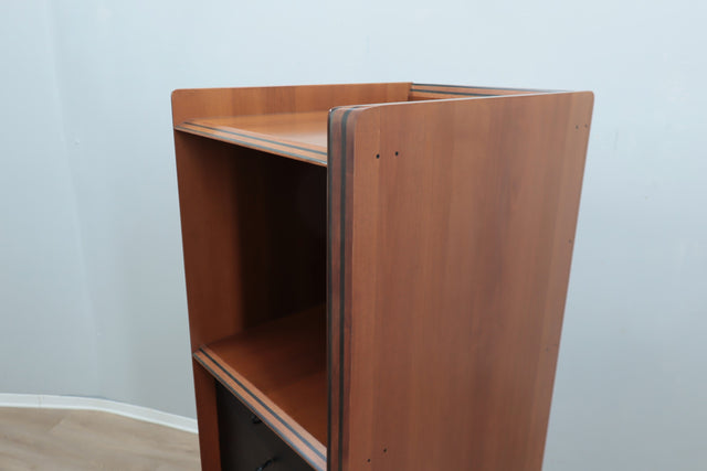 Afra & Tobia Scarpa walnut drawers cabinet MAXALTO 1970s.