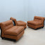 AMANTA leather armchairs Mario Bellini for C&B 1960s