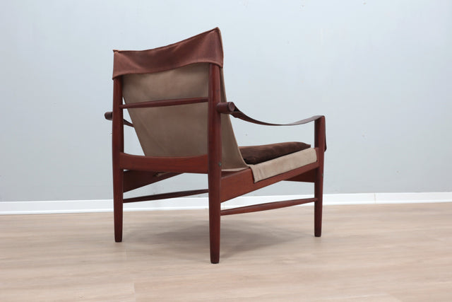 “Antilop” Safari lounge chair by Hans Olsen 1960s