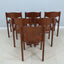 Augusto Savini dining chairs POZZI 1970s